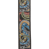 D'ADDARIO JOE SATRANI WOVEN GUITAR STRAP (Snakes Mosaic) 30369