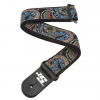 D'ADDARIO JOE SATRANI WOVEN GUITAR STRAP (Snakes Mosaic)