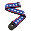 D'ADDARIO PLANET LOCK GUITAR STRAP (STARS & STRIPES)