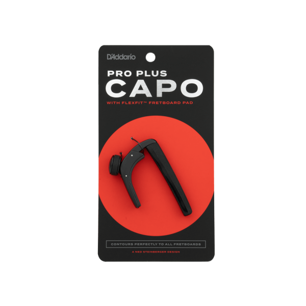 D'ADDARIO PW-CP-19 PRO PLUS CAPO (Black)