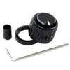 D'ADDARIO PW-LNL-01B LOKNOB LARGE BLACK, PLASTIC KNOB