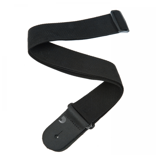 D'ADDARIO PWS100 POLYPRO GUITAR STRAP (BLACK)