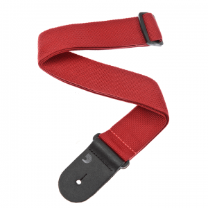 D'ADDARIO PWS101 POLYPRO GUITAR STRAP (RED)