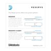 D'ADDARIO Reserve Bb Clarinet #2.0 - 10 Pack 38217