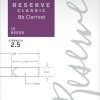 D'ADDARIO Reserve Classic Bb Clarinet #2.5 - 10 Box