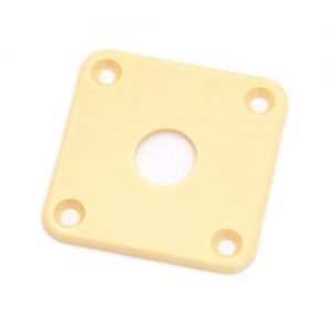 PAXPHIL DR-002 IV JACK PLATE LES PAUL PLASTIC (IVORY)