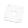 PAXPHIL DR-002 WH JACK PLATE LES PAUL PLASTIC (WHITE)