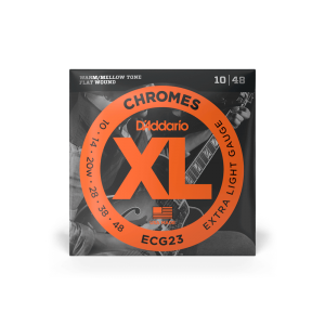 D'ADDARIO ECG23 XL CHROMES EXTRA LIGHT (10-48)