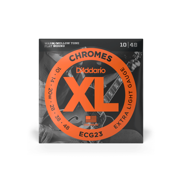 D'ADDARIO ECG23 XL CHROMES EXTRA LIGHT (10-48)