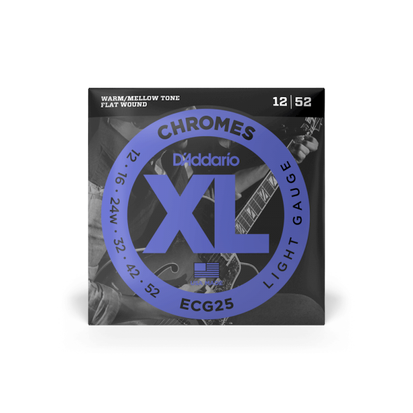 D'ADDARIO ECG25 XL CHROMES LIGHT (12-52)