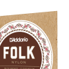 D'ADDARIO EJ33 FOLK NYLON 80/20 Bronze Ball End Clear Treble 27424