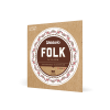 D'ADDARIO EJ34 FOLK NYLON 80/20 Bronze Ball End Black Treble 27436