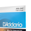 D'ADDARIO EJ36 80/20 BRONZE REGULAR LIGHT 12-STRING (10-47) 27089