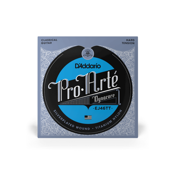 D'ADDARIO EJ46TT PRO ARTE DYNACORE TITANIUM TREBLES, HARD TENSION