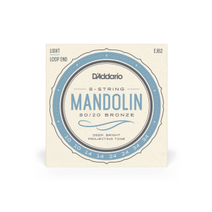 D'ADDARIO EJ62 MANDOLIN 80/20 BRONZE LIGHT (10-34)