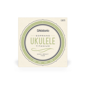 D'ADDARIO EJ87S TITANIUM UKULELE SOPRANO