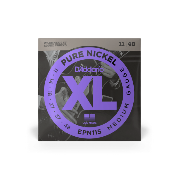 D'ADDARIO EPN115 XL PURE NICKEL BLUES/JAZZ ROCK (11-48)