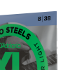 D'ADDARIO EPS530 XL PROSTEELS EXTRA SUPER LIGHT (08-38) 26901