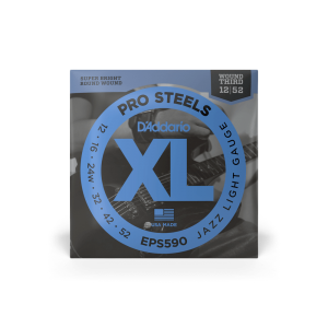 D'ADDARIO EPS590 XL PROSTEELS JAZZ LIGHT (12-52)