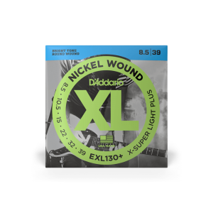 D'ADDARIO EXL130+ XL NICKEL WOUND EXTRA SUPER LIGHT PLUS (08.5-39)