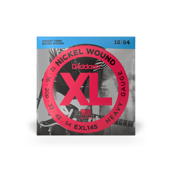 D'ADDARIO EXL145 XL NICKEL WOUND HEAVY (12-54)