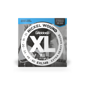 D'ADDARIO EXL148 XL NICKEL WOUND EXTRA HEAVY (12-60)