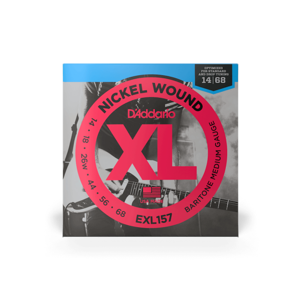 D'ADDARIO EXL157 XL NICKEL WOUND BARITONE MEDIUM (14-68)