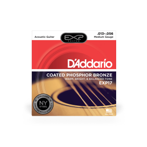 D'ADDARIO EXP17 EXP COATED PHOSPHOR BRONZE MEDIUM (13-56)