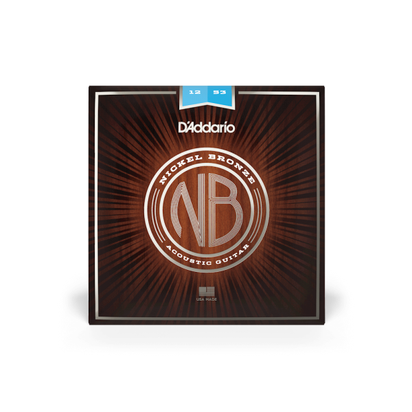 D'ADDARIO NB1253 NICKEL BRONZE LIGHT (12-53)