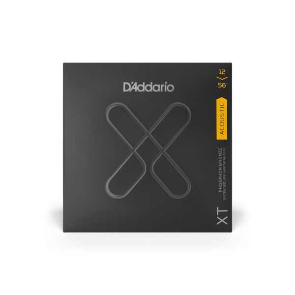 D'ADDARIO XTAPB1256 XT PHOSPHOR BRONZE LIGHT TOP / MEDIUM BOTTOM (12-56)