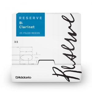 D'ADDARIO Reserve Bb Clarinet #3.5 - 25 Pack