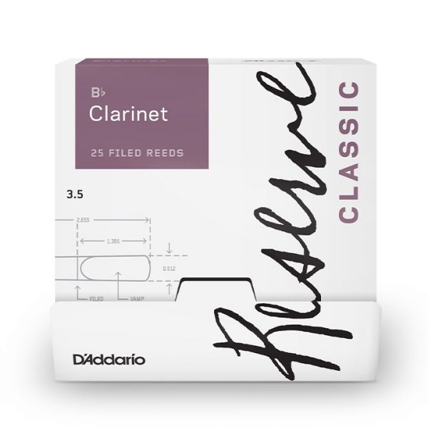 D'ADDARIO Reserve Classic - Bb Clarinet #3.5 - 25 Box