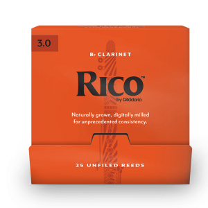 D'ADDARIO Rico - Bb Clarinet #3.0 - 25 Box