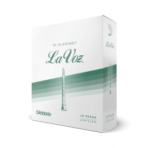 D'ADDARIO La Voz - Bb Clarinet Medium - 10 Pack