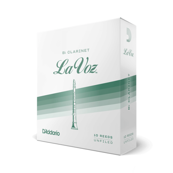 D'ADDARIO La Voz - Bb Clarinet Medium Hard - 10 Pack