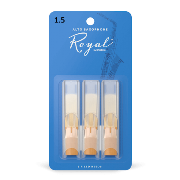 D'ADDARIO Royal - Alto Sax #1.5 - 3-Pack