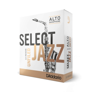 D'ADDARIO Select Jazz - Alto Sax Unfiled 2H - 10 Pack