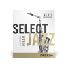 D'ADDARIO Select Jazz - Alto Sax Filed 2S - 10 Pack 38642