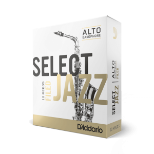 D'ADDARIO Select Jazz - Alto Sax Filed 2S - 10 Pack