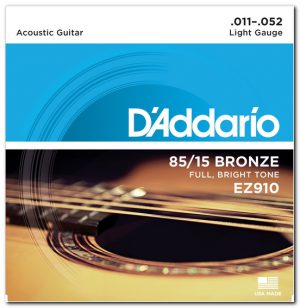 D'ADDARIO EZ910 85/15 BRONZE LIGHT (11-52)