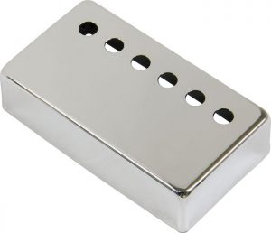 DIMARZIO HUMBUCKING PICKUP COVER F-SPACED (Nickel)