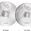 SABIAN QTPC504 Quiet Tone Practice Cymbals Set 40794