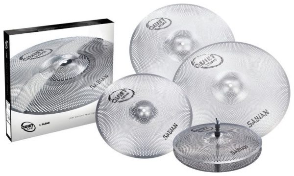 SABIAN QTPC504 Quiet Tone Practice Cymbals Set