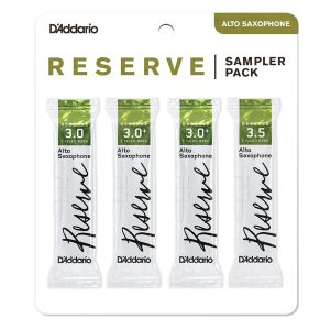 D'ADDARIO Reserve - Alto Sax Reed Sampler Pack #3.0/3.0+/3.5