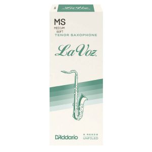 D'ADDARIO La Voz - Tenor Sax Medium Soft - 5 Pack