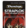 DUNLOP SLS1032BR STRAPLOK STRAP RETAINERS DUAL DESIGN - BRASS 30132