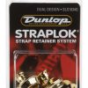 DUNLOP SLS1034G STRAPLOK STRAP RETAINERS DUAL DESIGN - 24KT GOLD 30150