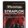 DUNLOP SLS1103BK STRAPLOK STRAP RETAINERS ORIGINAL - BLACK OXIDE 30169