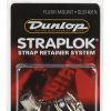 DUNLOP SLS1401N STRAPLOK STRAP RETAINERS FLUSH MOUNT - NICKEL 30174