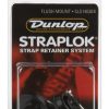 DUNLOP SLS1403BK STRAPLOK STRAP RETAINERS FLUSH MOUNT - BLACK OXIDE 30181